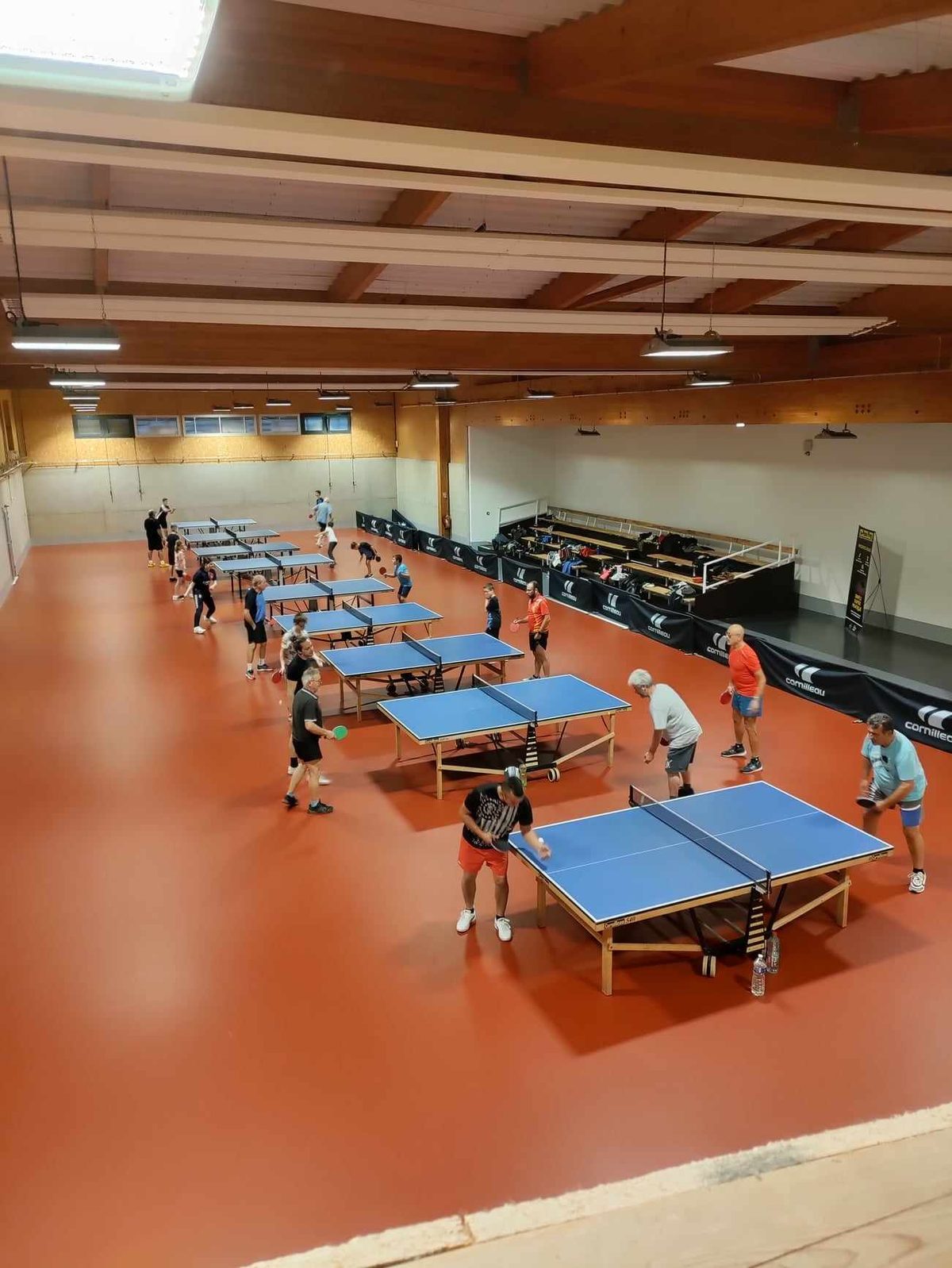 Salle AEL Guéret Tennis de Table