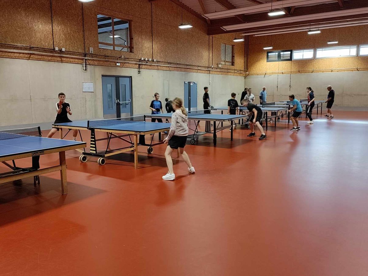Salle AEL Guéret Tennis de Table