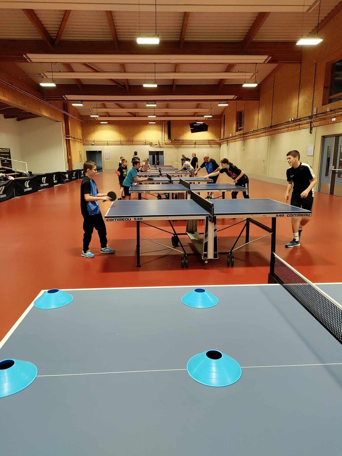 Salle AEL Guéret Tennis de Table