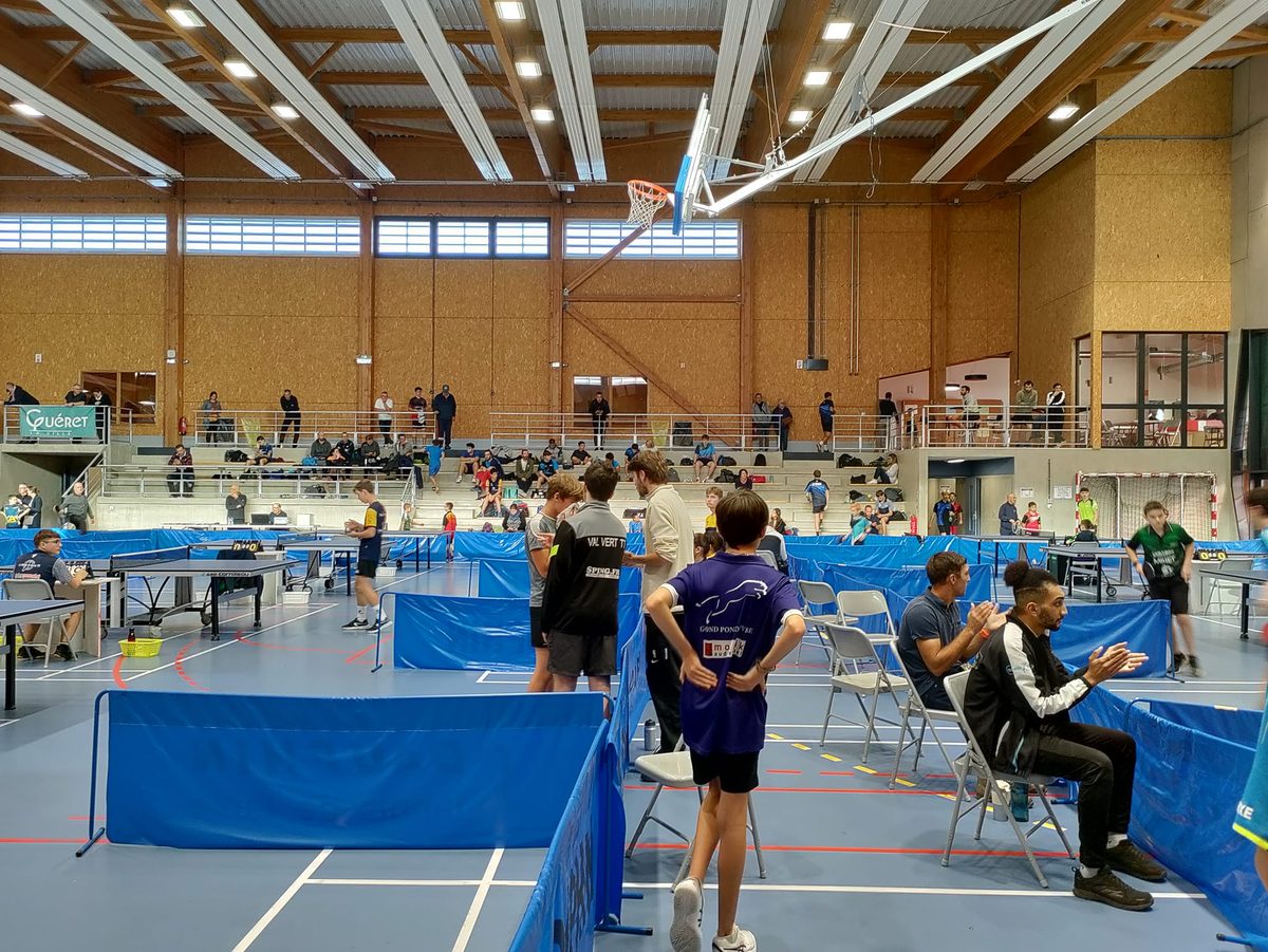 Salle AEL Guéret Tennis de Table