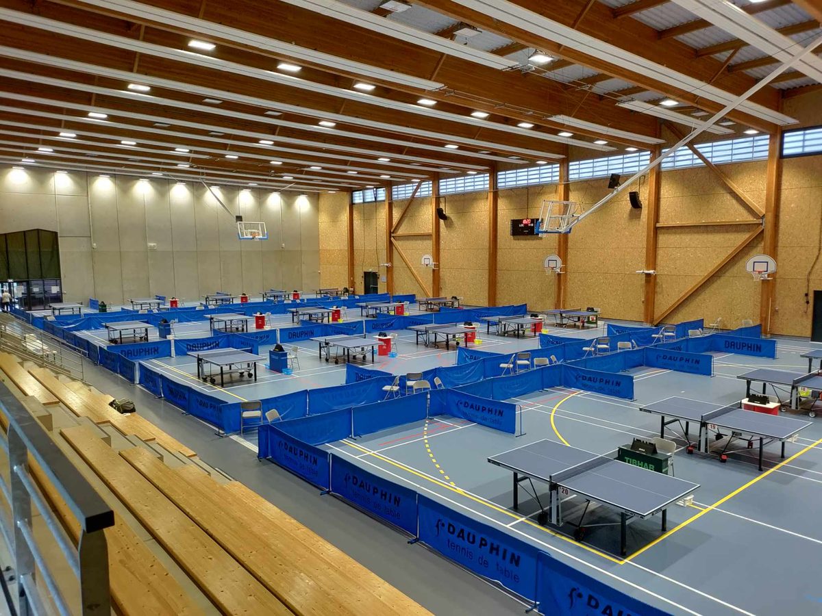 Salle AEL Guéret Tennis de Table