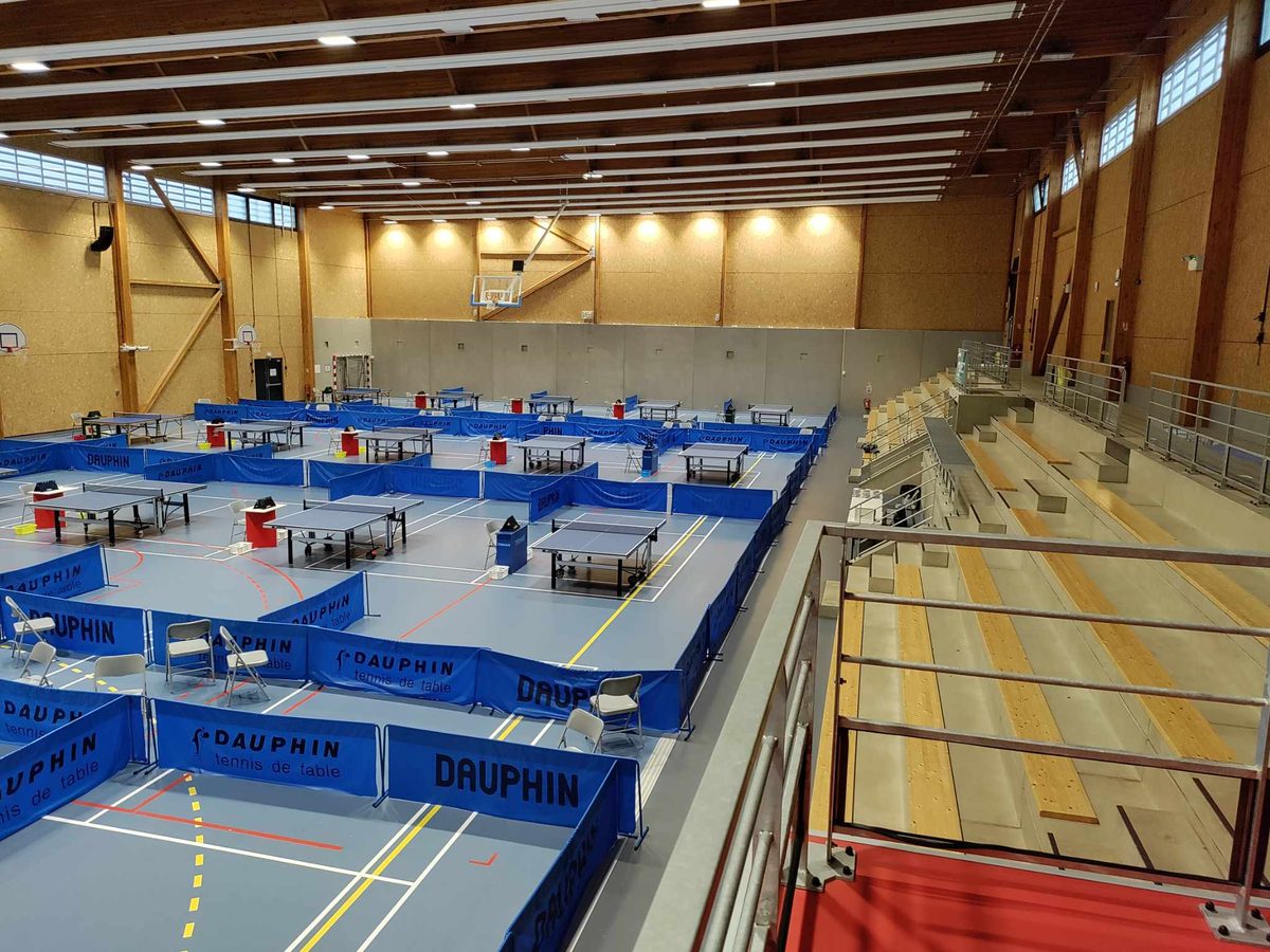 Salle AEL Guéret Tennis de Table