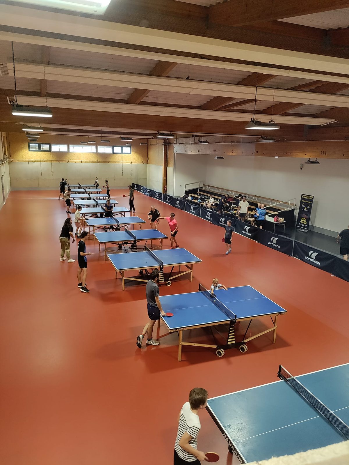 Salle AEL Guéret Tennis de Table