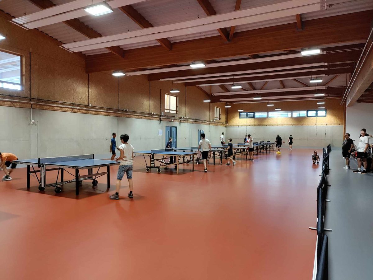 Salle AEL Guéret Tennis de Table